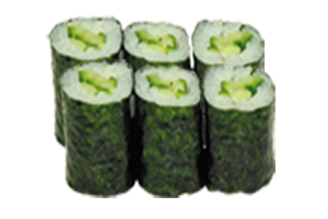 6xKappa Maki(Gurke)