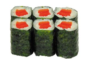 6xHoso Maki(RotPaprika)