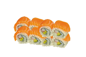 8xSalmon Zwiebel Rollen