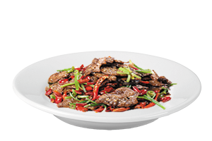 小炒黄牛肉