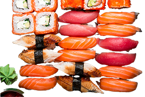 Sushi Menü für 3 Pers.
